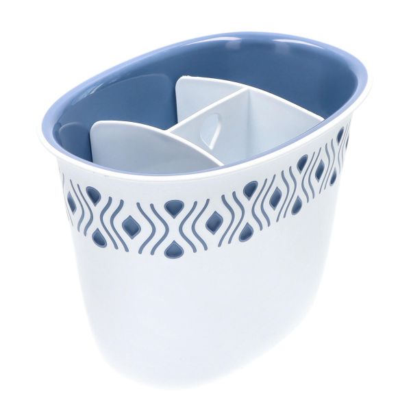 Scolapasta STEFANPLAST Tosca Blu - Diametro 28 Cm, Resina, Made In Italy - Foto 7