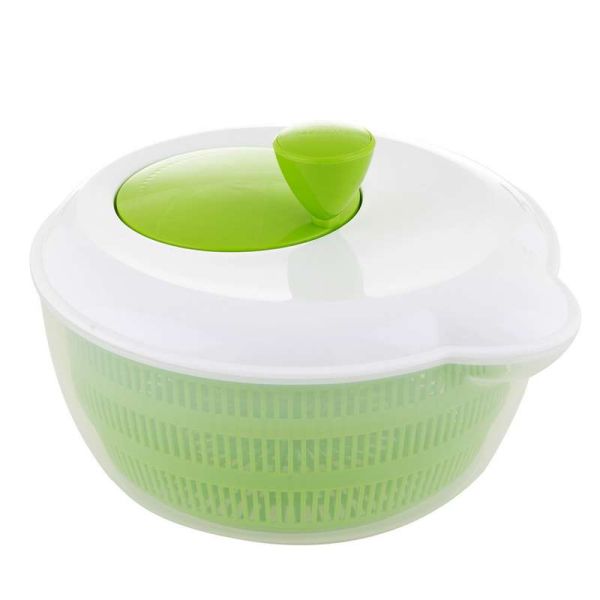 Tontarelli Centrifuga Per Insalata - Asciugaverdura A Manovella, 29 Cm, Colori Assortiti - Foto 3