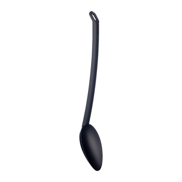 Tovolo Mestolo in silicone con manico in acciaio inox, cucchiaio profondo con anima in nylon rinforzato, utensile da cucina perfetto per zuppe, stufati, salse e punch, Cayenne