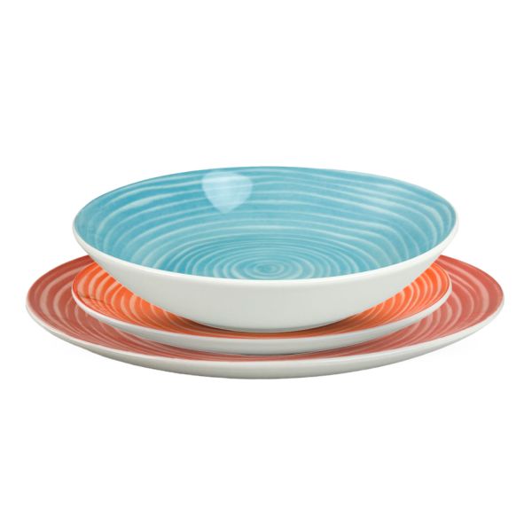 TOGNANA SERVIZIO DI PIATTI 8PZ MADISON CHROMA